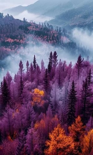 Moody forest